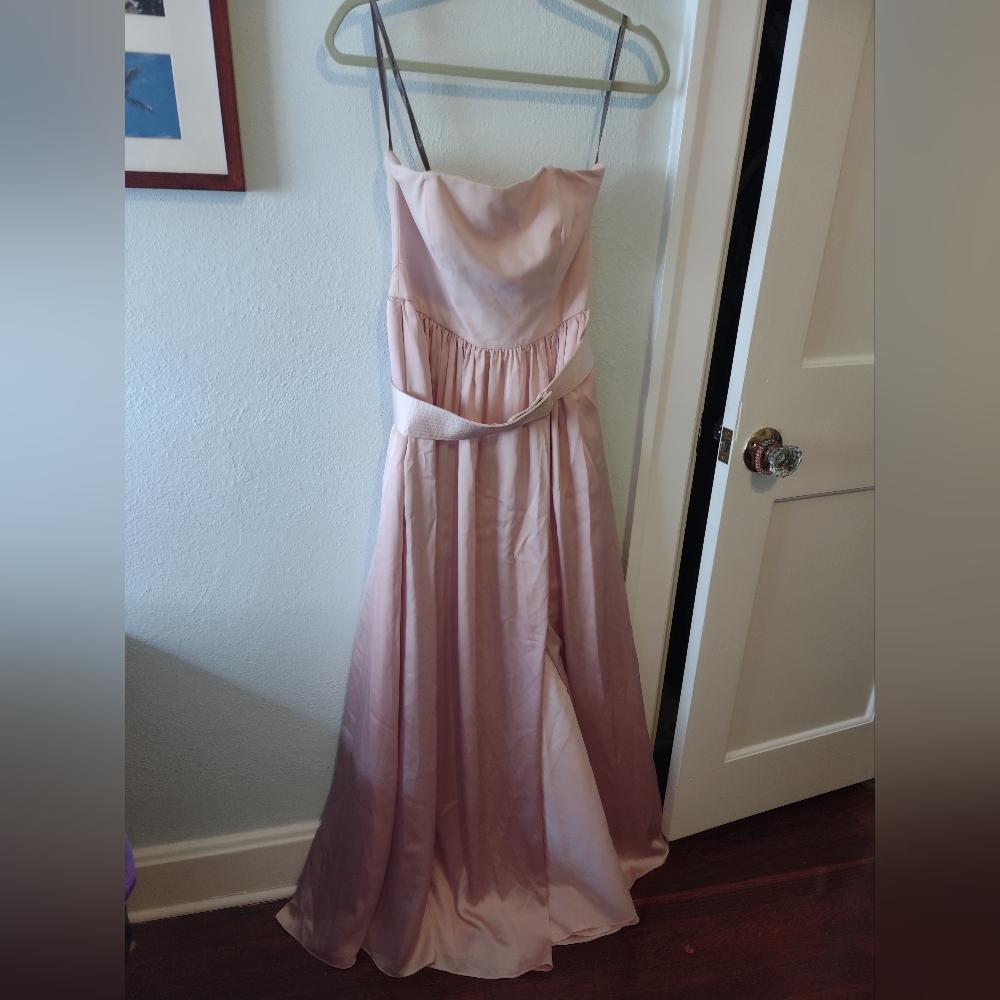 White by Vera Wang Strapless gown